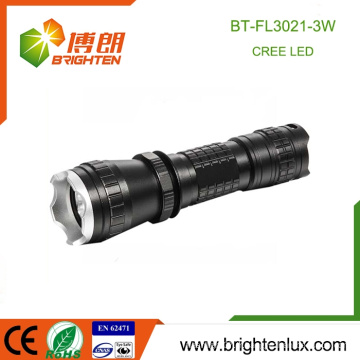 China Supply Portable Pocket Size mult-function Aluminium 3w 16340 Batterie d&#39;urgence Tactical Cree XPE chalumeau longue distance